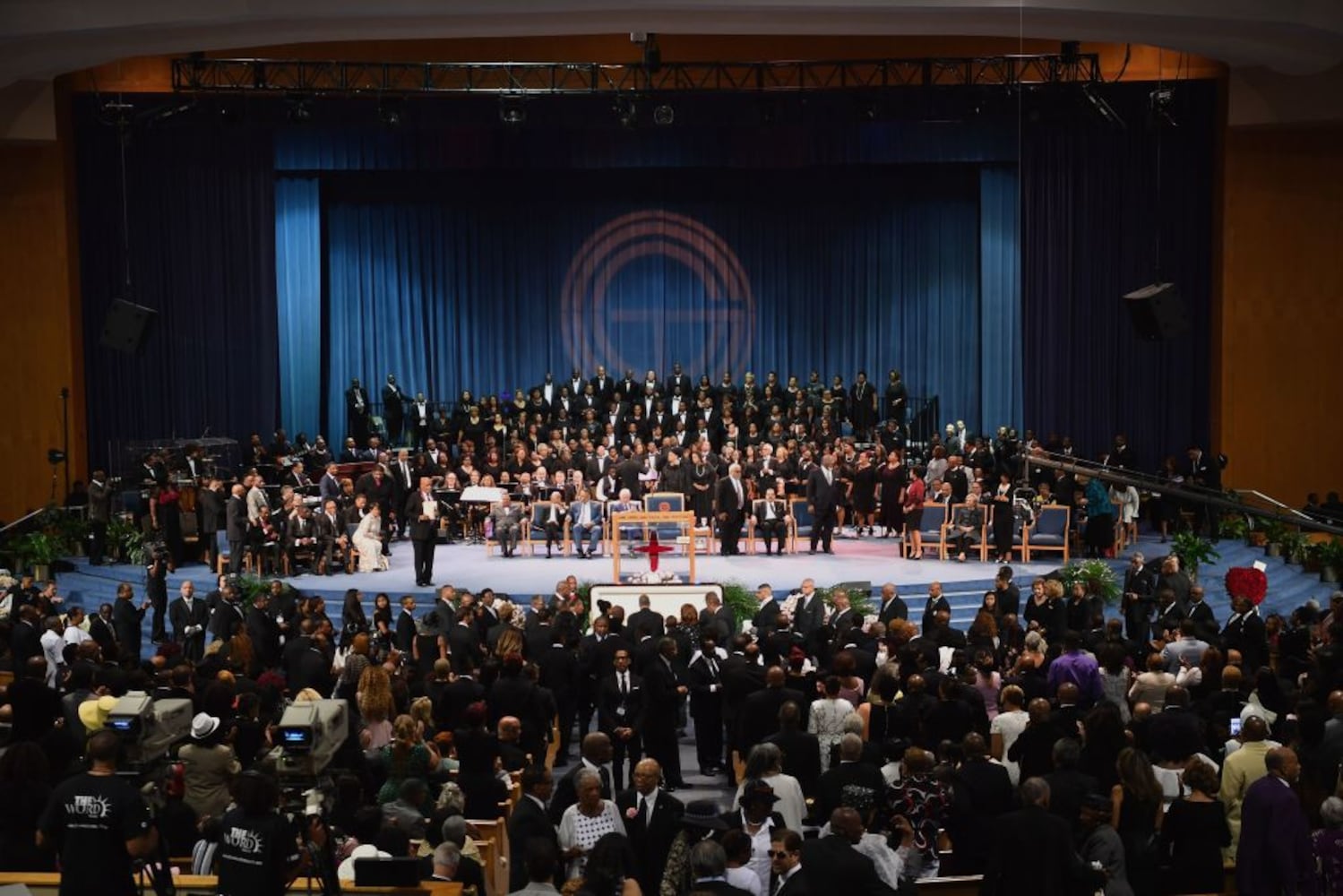 Photos: Aretha Franklin funeral