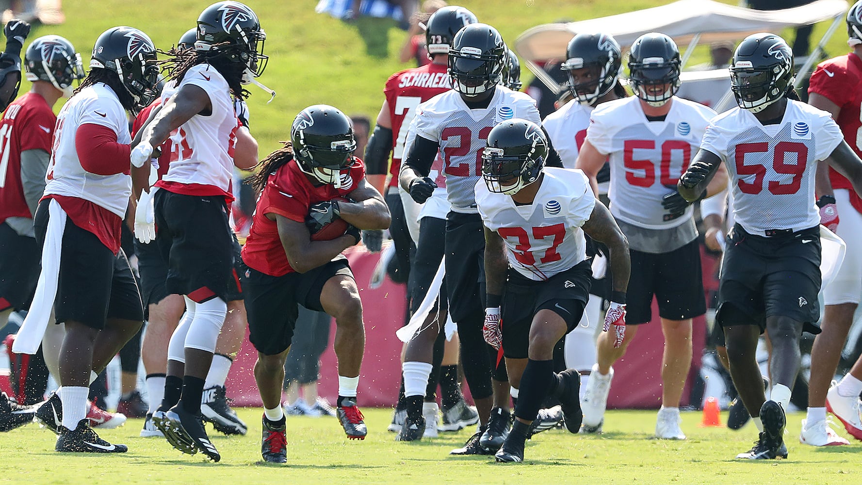 Photos: Falcons open training camp in Flowery Branch