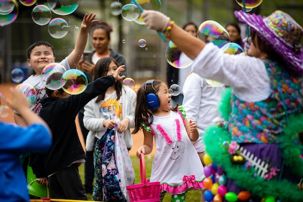 The City of Norcross will host two festive Easter egg hunts — one for all and another specifically for children with special needs.
(Courtesy of The City of Norcross)