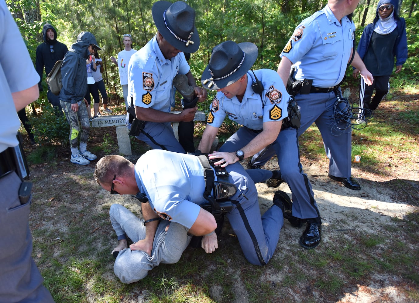 Protests at Stone Mountain