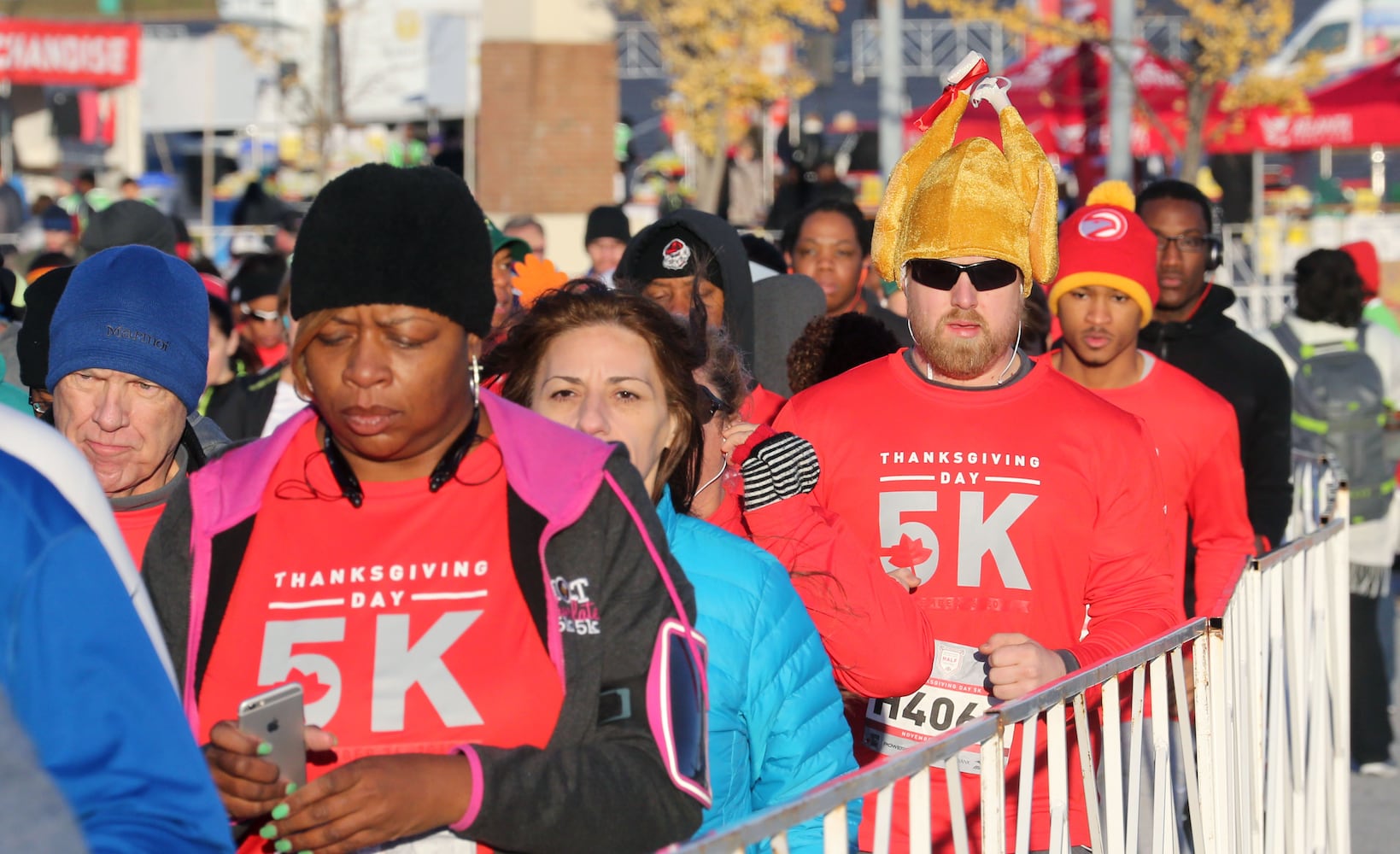 Thanksgiving Day half marathon