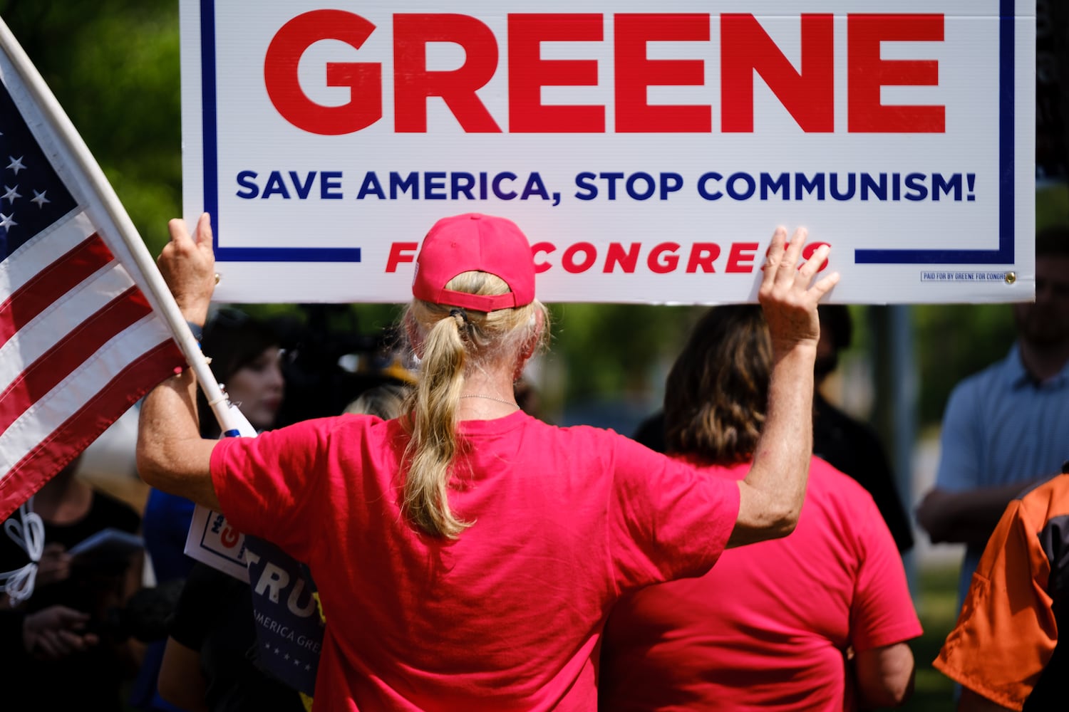 Marjorie Taylor Greene bus tour