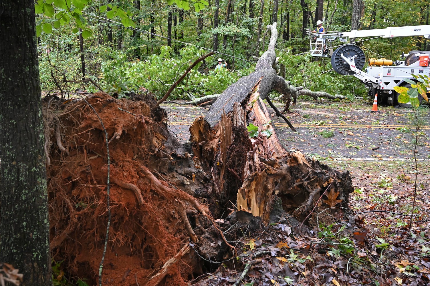 Storm aftermath