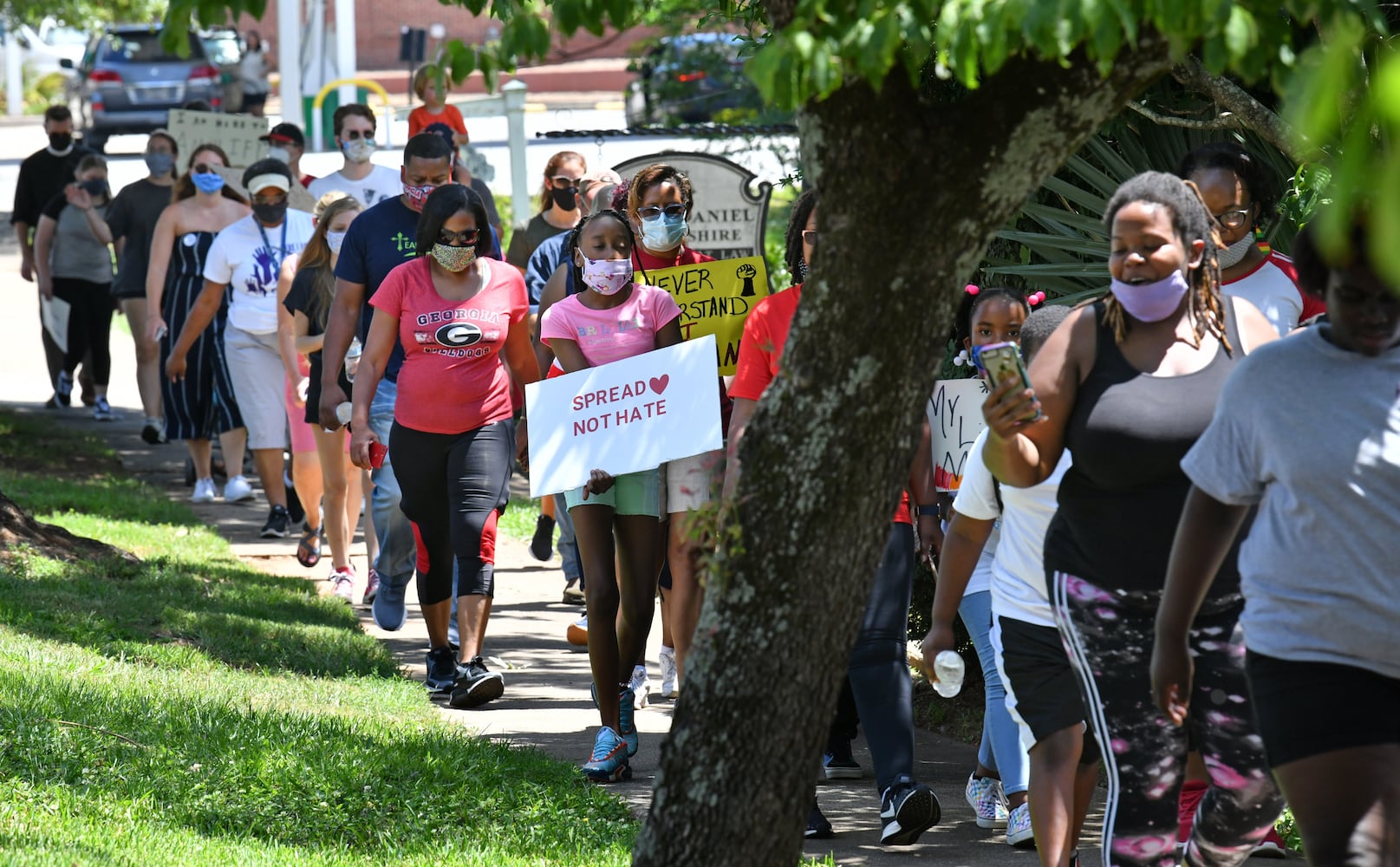 Protests come to rural Georgia