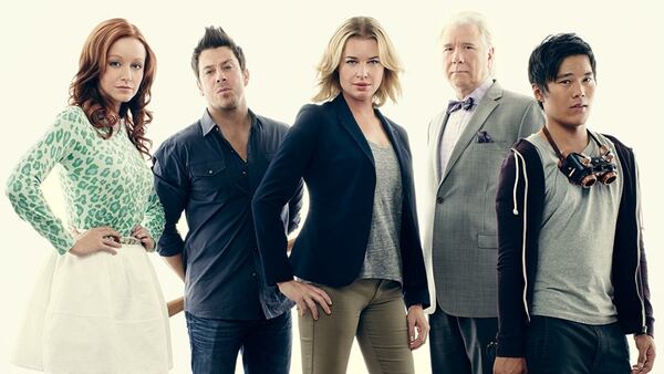 The cast of "The Librarians."