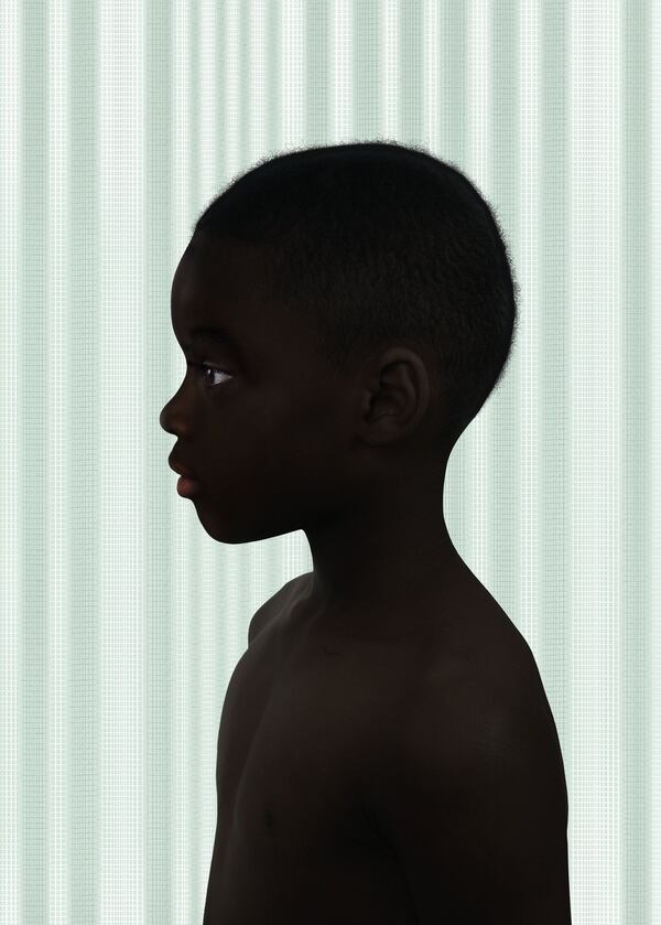 Photographer Ruud van Empel’s “Mood #7” is part of an exhibit at Jackson Fine Art.