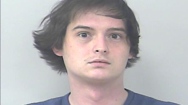 Florida police say Anthony Andrew Gallagher attempted to barter marijuana for McDonald's.