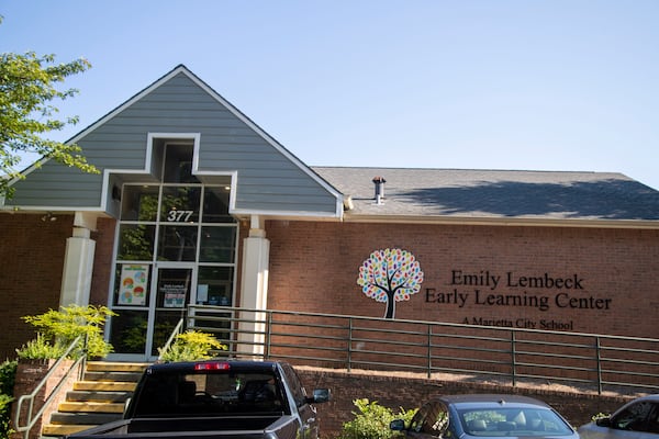 The Emily Lembeck Early Learning Center is one of the partners in Marietta's literacy efforts. (Alyssa Pointer / AJC file photo)