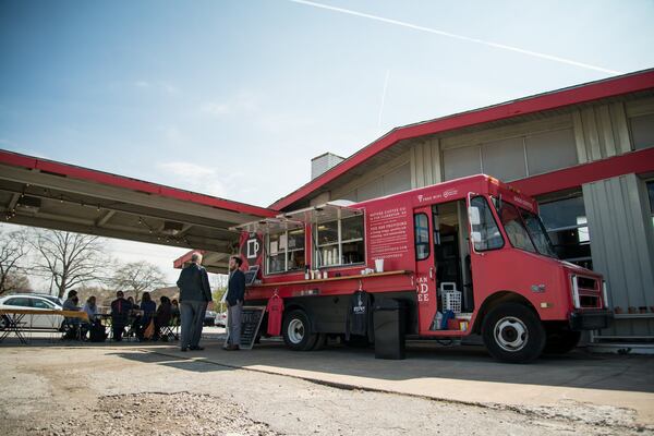 Refuge Coffee in Clarkston is staffed by refugees or immigrants from the Democratic Republic of Congo, Ethiopia, Burma, Syria and Morocco. It’s a big red food truck with adjacent sitting space in an old gas station. CONTRIBUTED BY MIA YAKEL