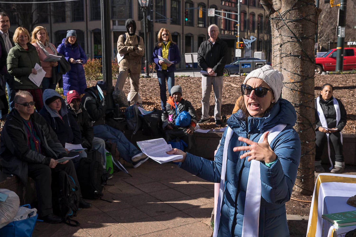 PHOTOS: Church celebrates Christmas with homeless