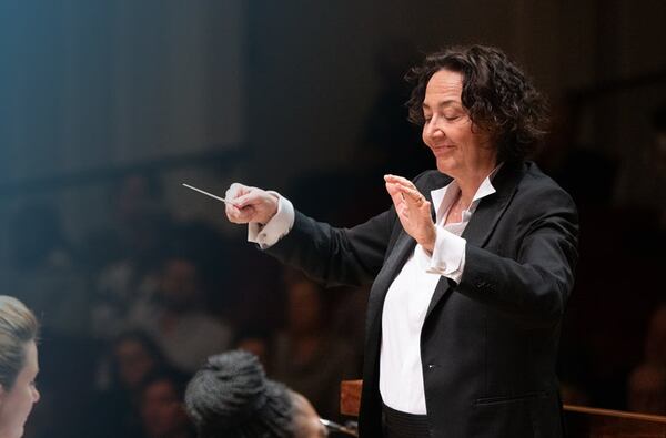 Nathalie Stutzmann conducts Atlanta Symphony Orchestra programs on Nov.  7-10 and Nov. 14-16.