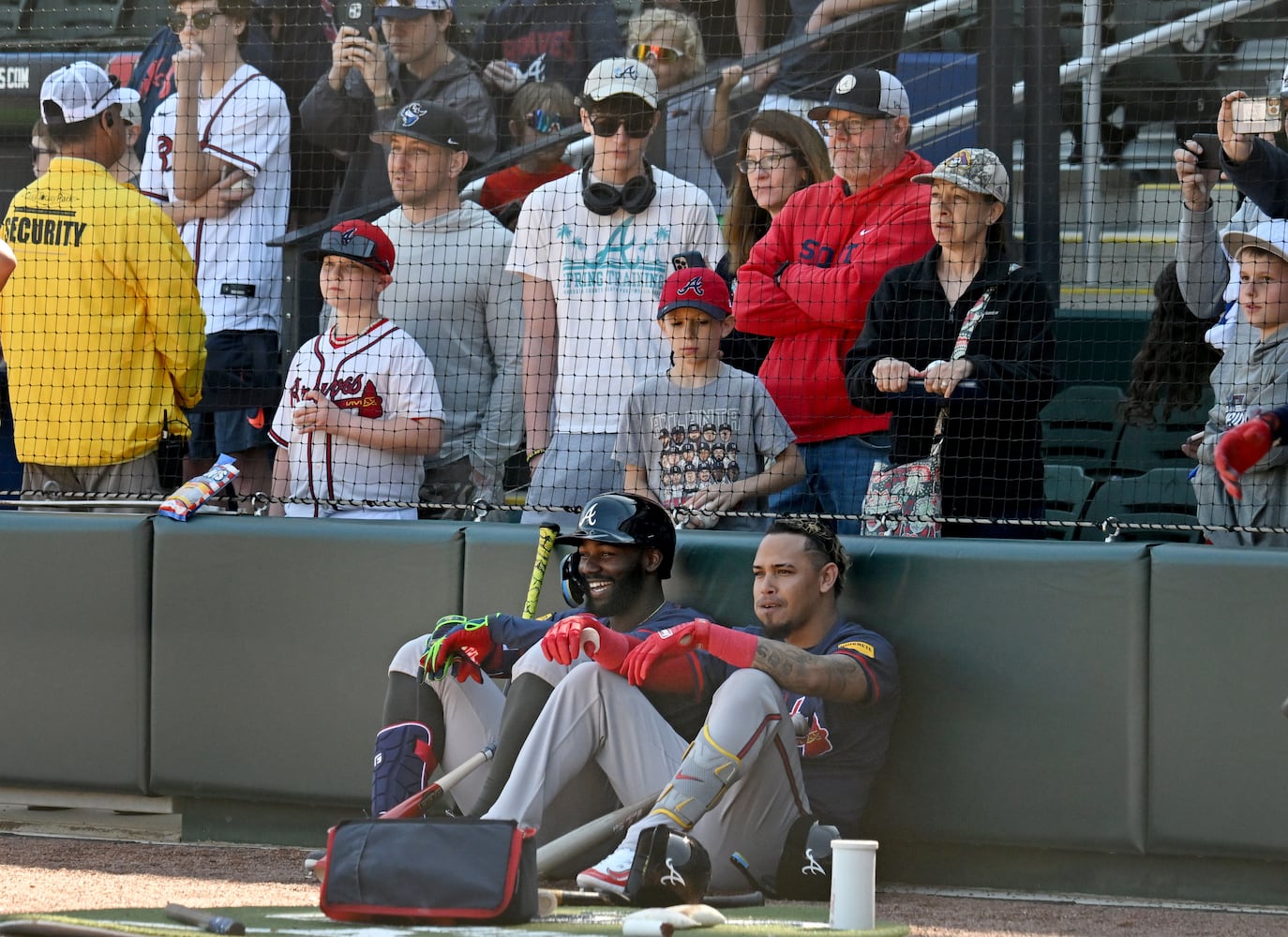 Braves spring training - Day 8