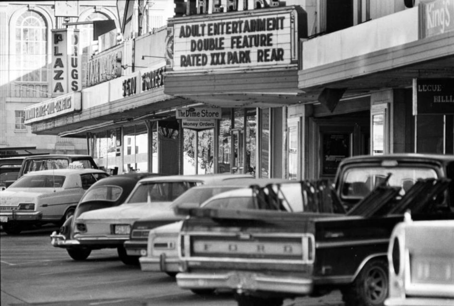 Buildings and streets, 1970s