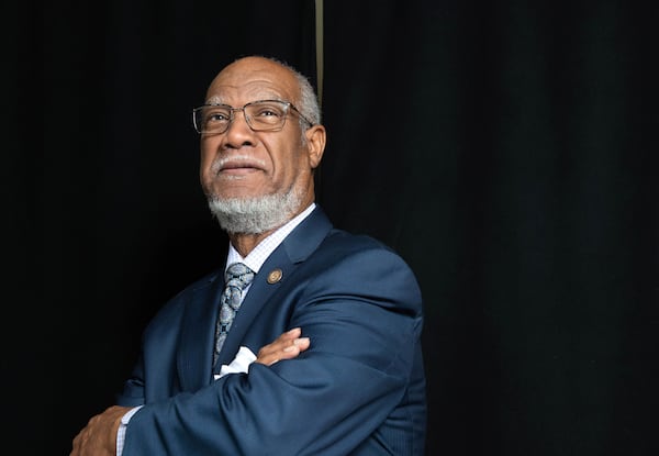 April 1, 2022 Atlanta - Portrait of Rep. Calvin Smyre at the Georgia State Capitol on Friday, April 1, 2022. (Hyosub Shin/hyosub.shin@ajc.com)