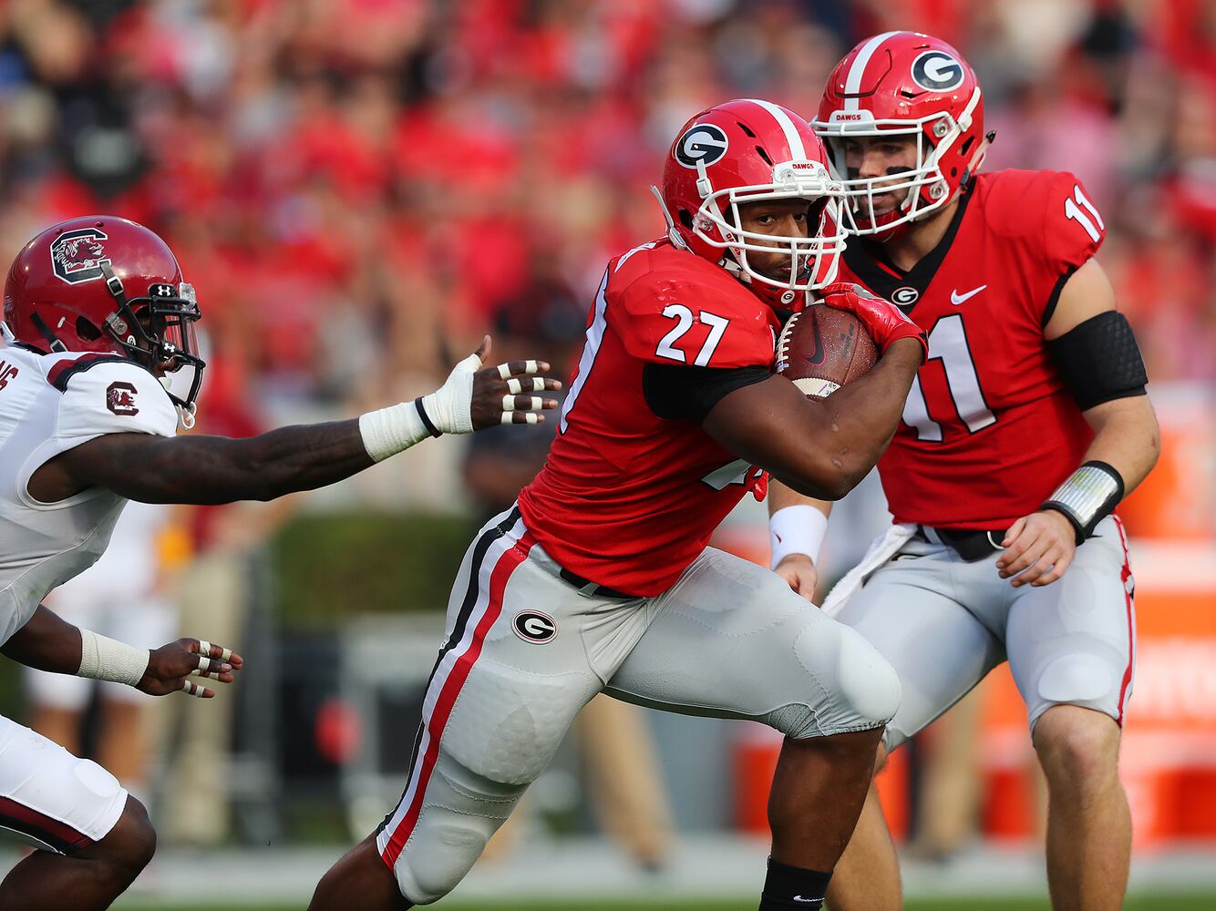 Photos: Bulldogs host South Carolina, seek 9-0 start