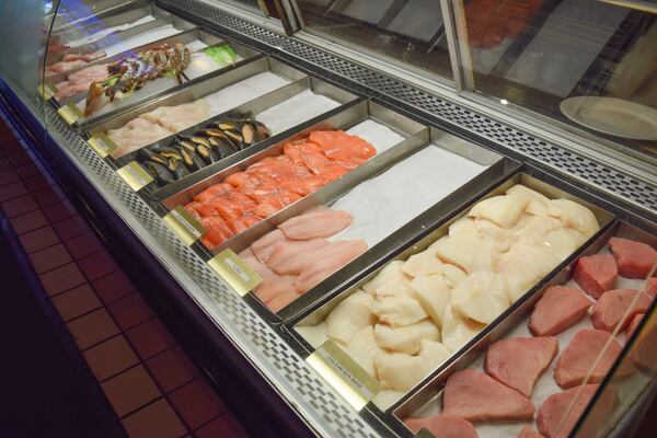 A variety of fresh catch options are available daily at Atlantic Seafood Company in Alpharetta.