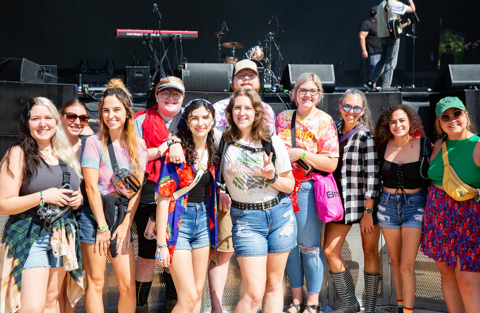 Atlanta, Ga: Fans gather early on Sunday to catch their favorite acts on the last day of Music Midtown 2023. Photo taken Sunday September 17, 2023 at Piedmont Park. (RYAN FLEISHER FOR THE ATLANTA JOURNAL-CONSTITUTION)