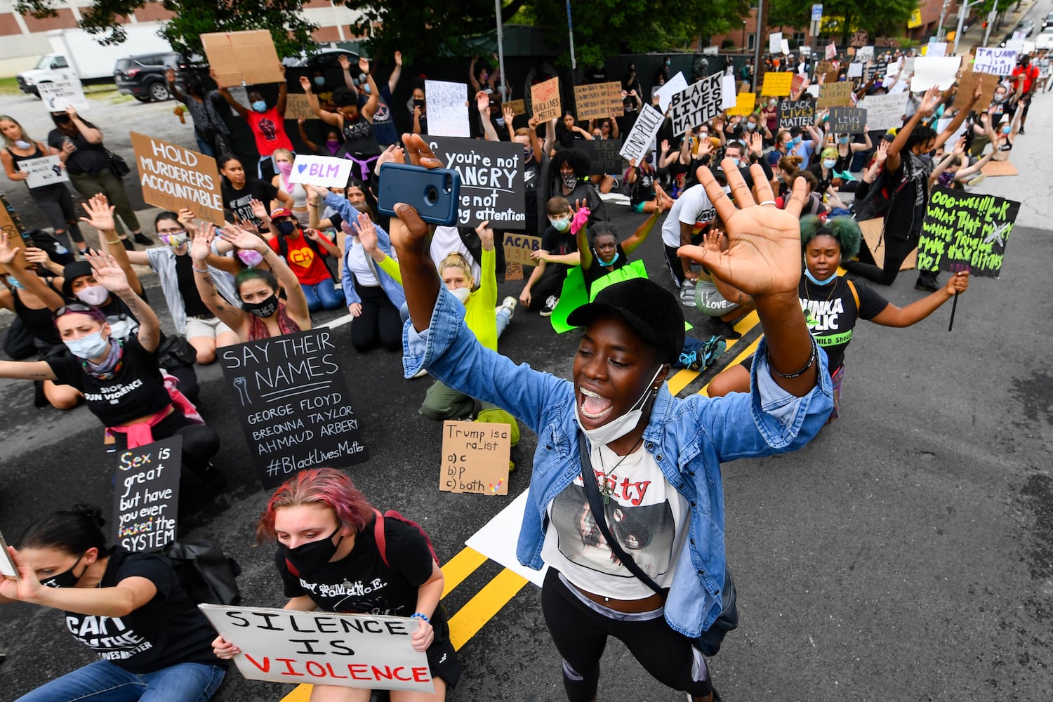 PHOTOS: Eighth day of protests in Atlanta