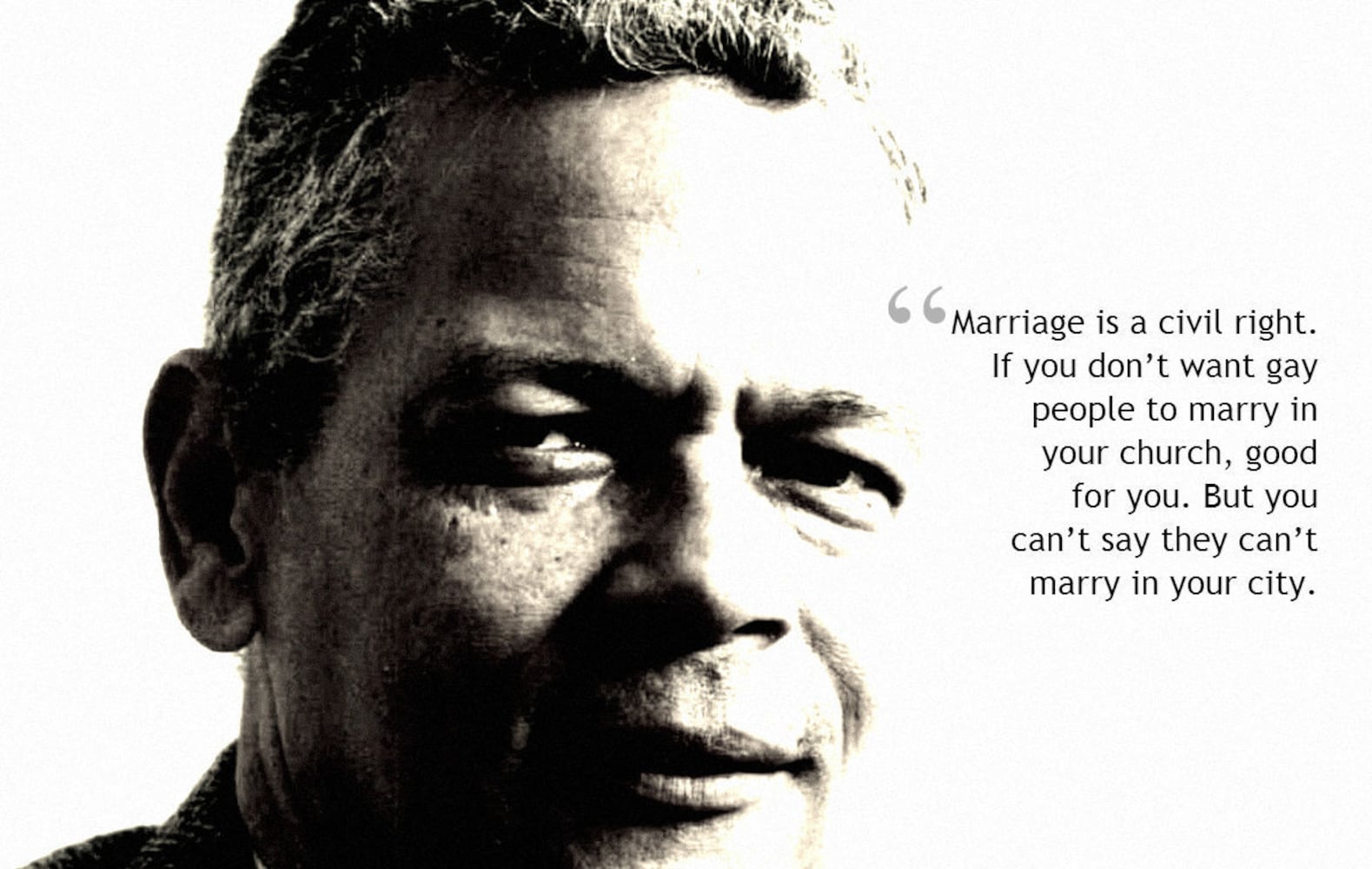 Julian Bond on Gay Marriage