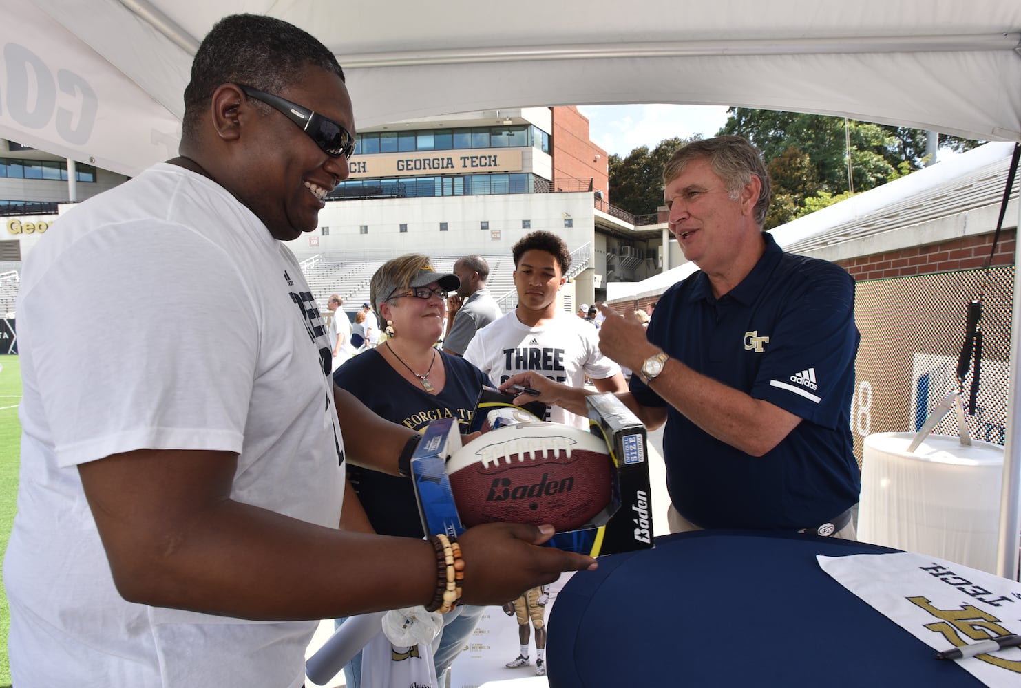 Photos: Fan day at Georgia Tech