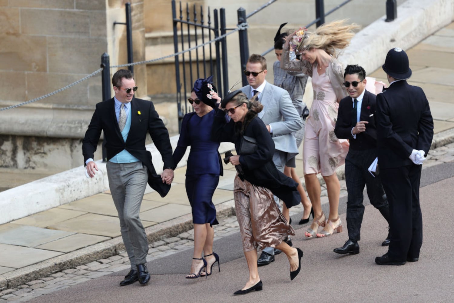 Photos: Princess Eugenie’s wedding guest arrivals