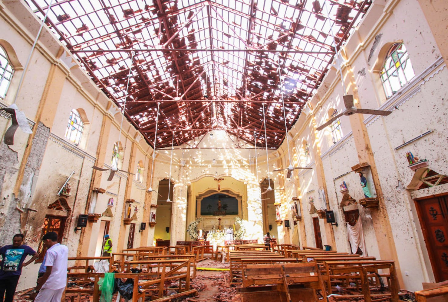 Photos: Easter Sunday blasts at Sri Lanka churches, hotels kill more than 200