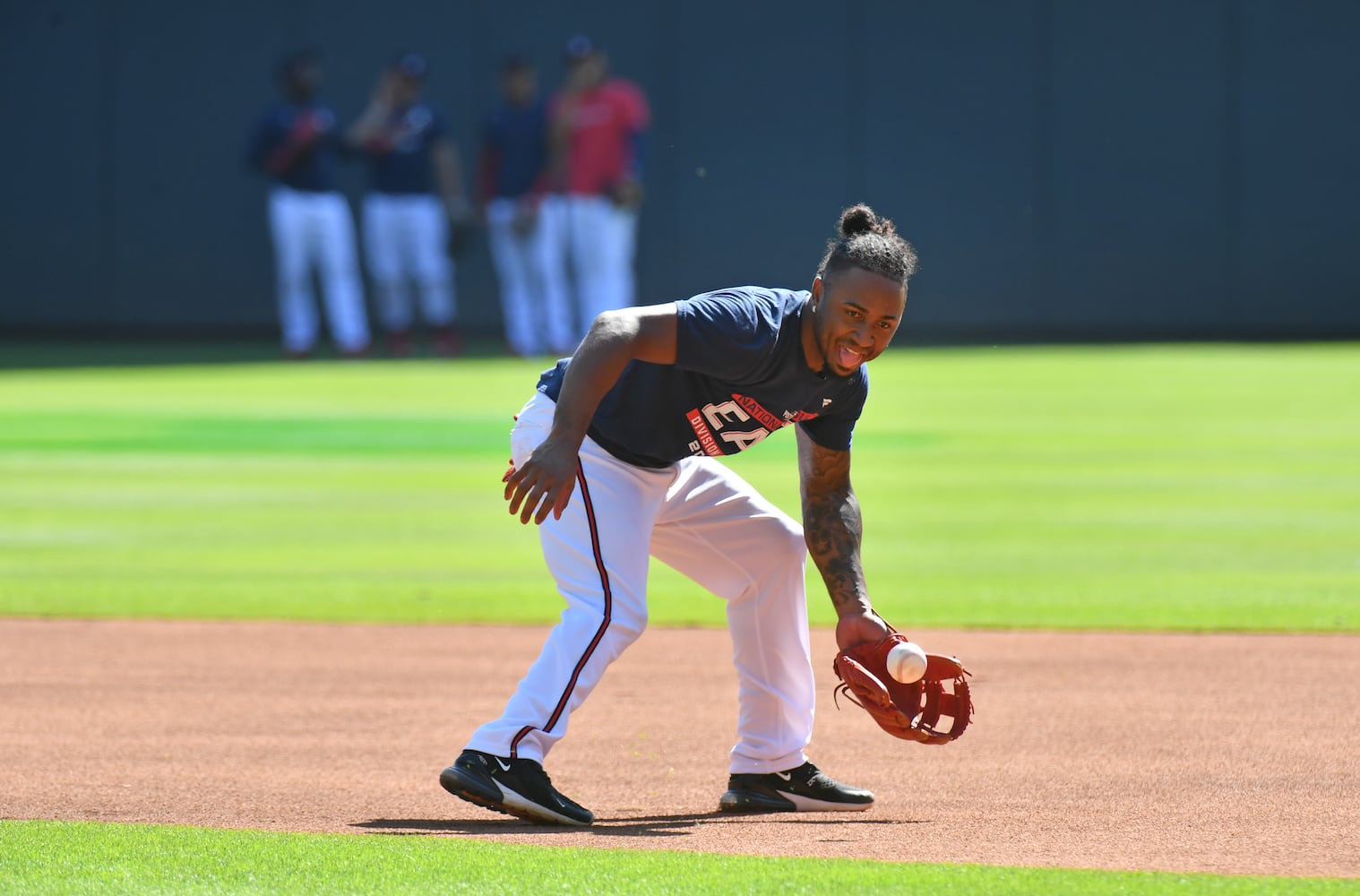 Braves Worksout ahead of NLCS