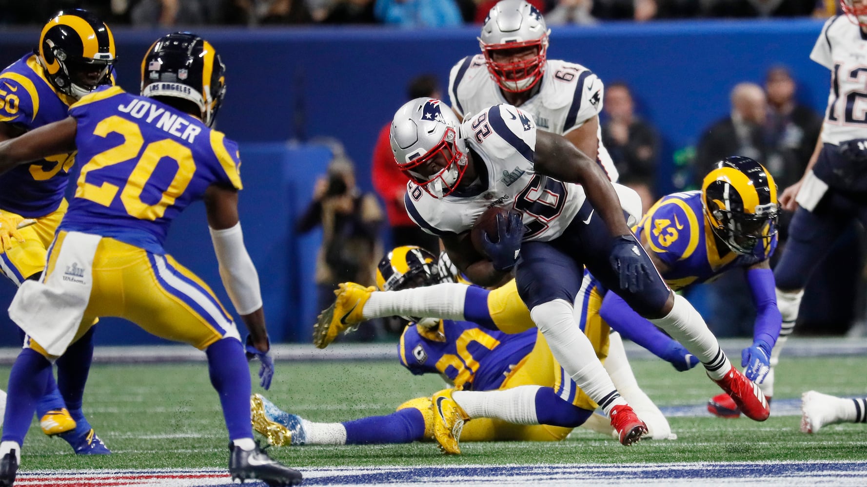 Sony Michel's Super Bowl performance