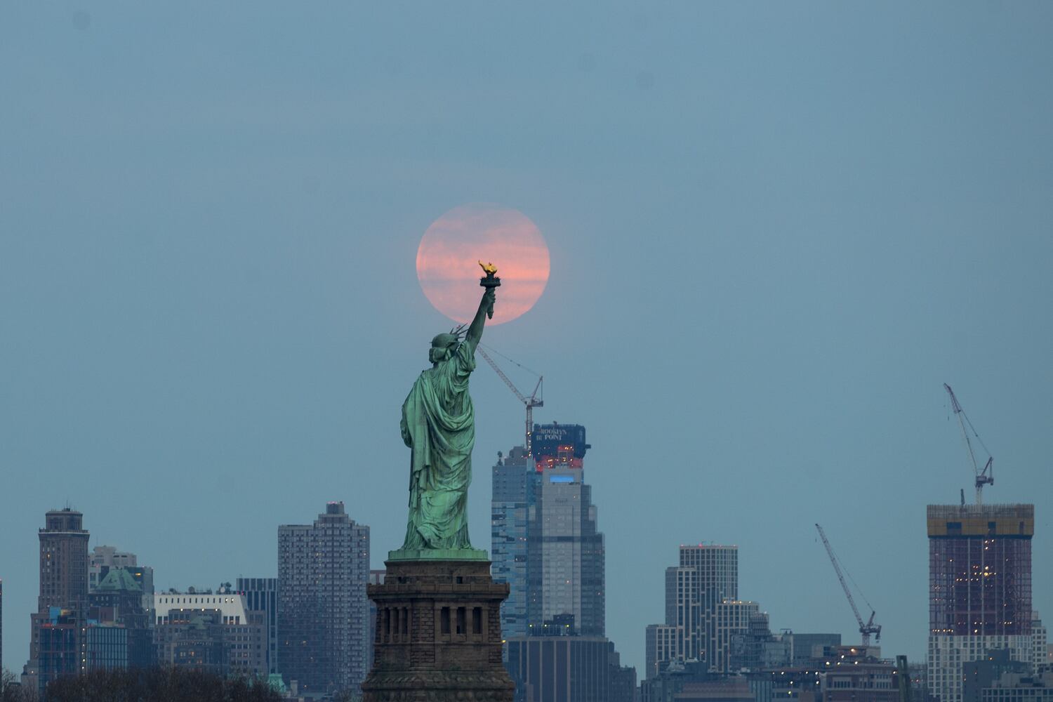 Photos: Final supermoon of 2019 brightens the night sky