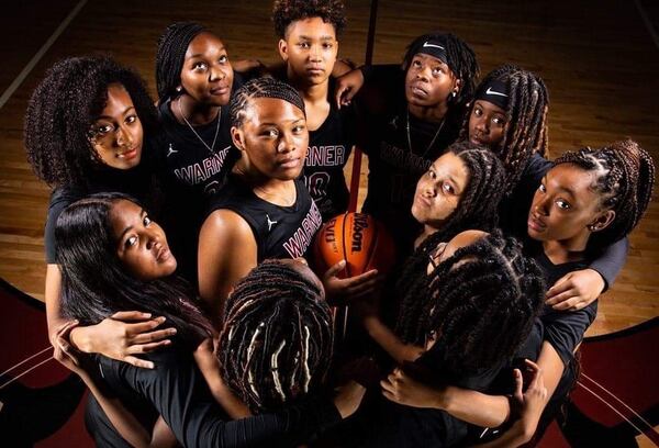 The Warner Robins girls basketball team has won the Region 1-5A championship