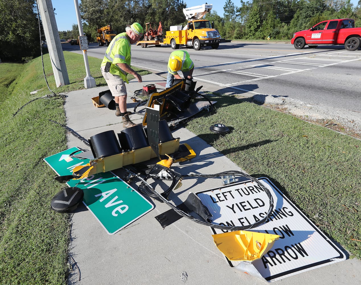 Matthew aftermath, Oct. 9, 2016