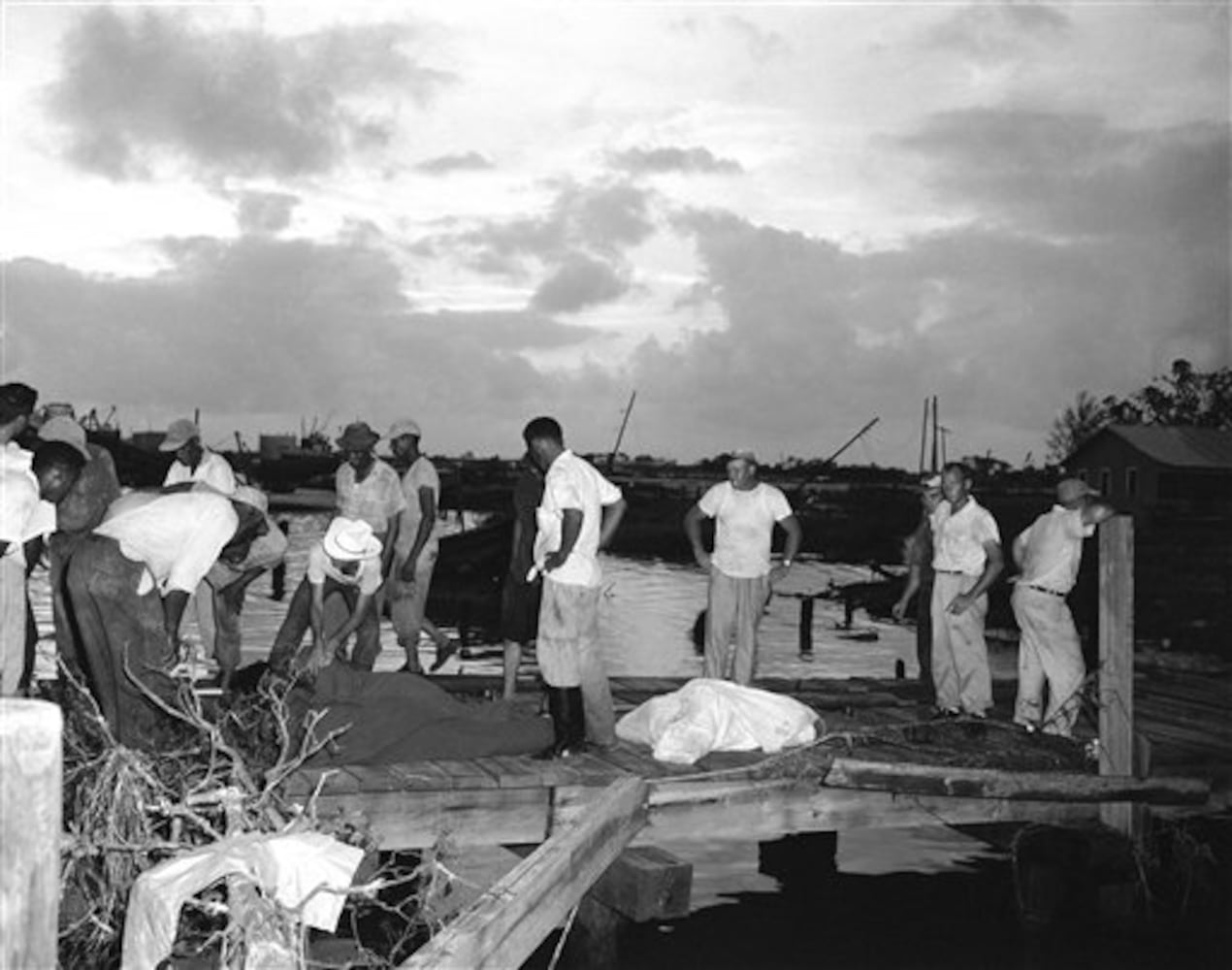 Hurricane Audrey; The storm hit Texas & Louisiana in 1957, leaving more than 400 dead