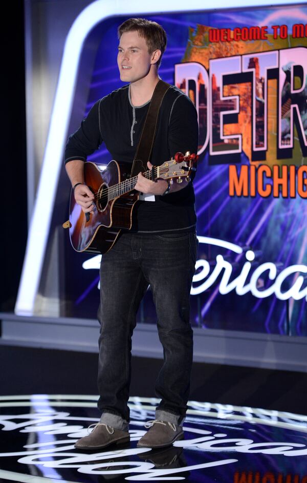 AMERICAN IDOL XIII: Detroit Auditions: Contestant Bryan Watt auditions in front of the judges on AMERICAN IDOL XIII airing Wednesday, Jan. 22 (8:00-10:00 PM ET/PT) on FOX. CR: Michael Becker / FOX. Copyright 2014 FOX BROADCASTING. Bryan Watts from Thomasville, GA auditions in Detroit and makes it to Hollywood.