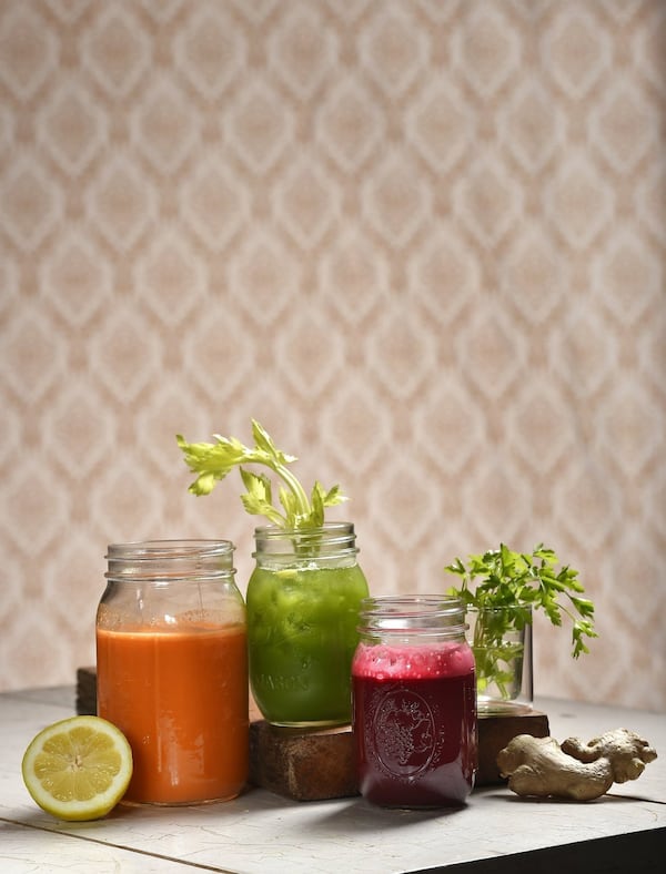 Juicing is a way to get fruits and vegetables — and their nutrients — into your diet. (Jill Toyoshiba/Kansas City Star/MCT)