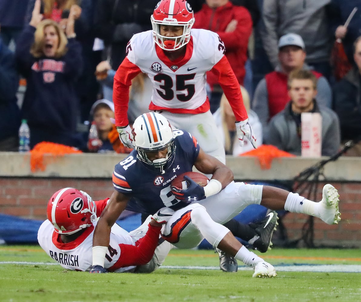 Photos: Bulldogs battle Auburn, seek 10-0 record