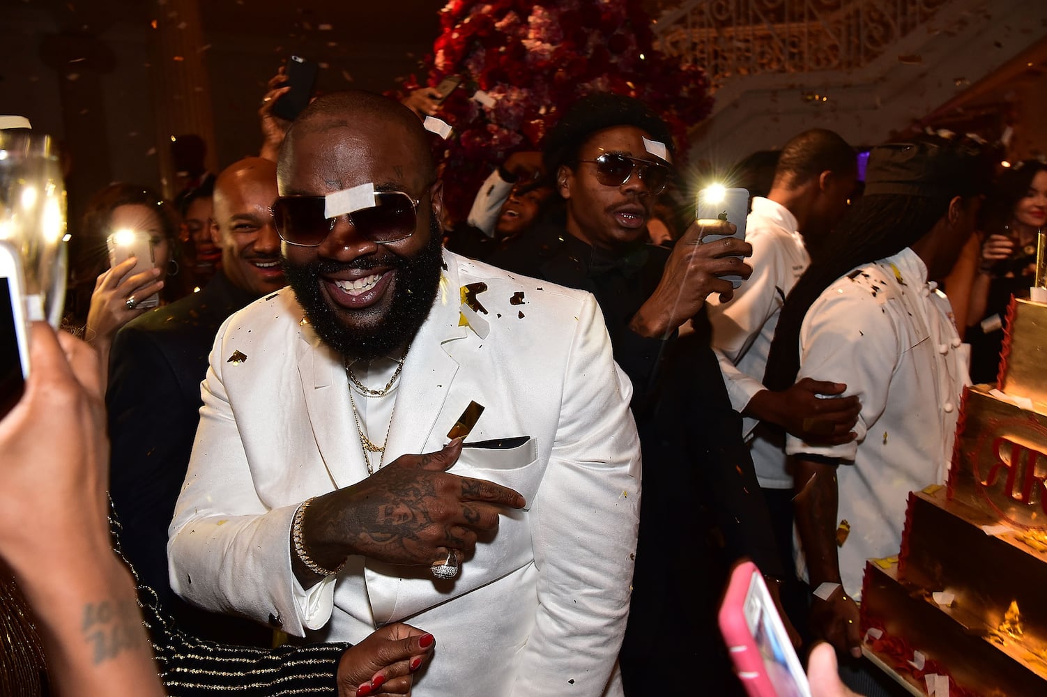 Rick Ross celebration