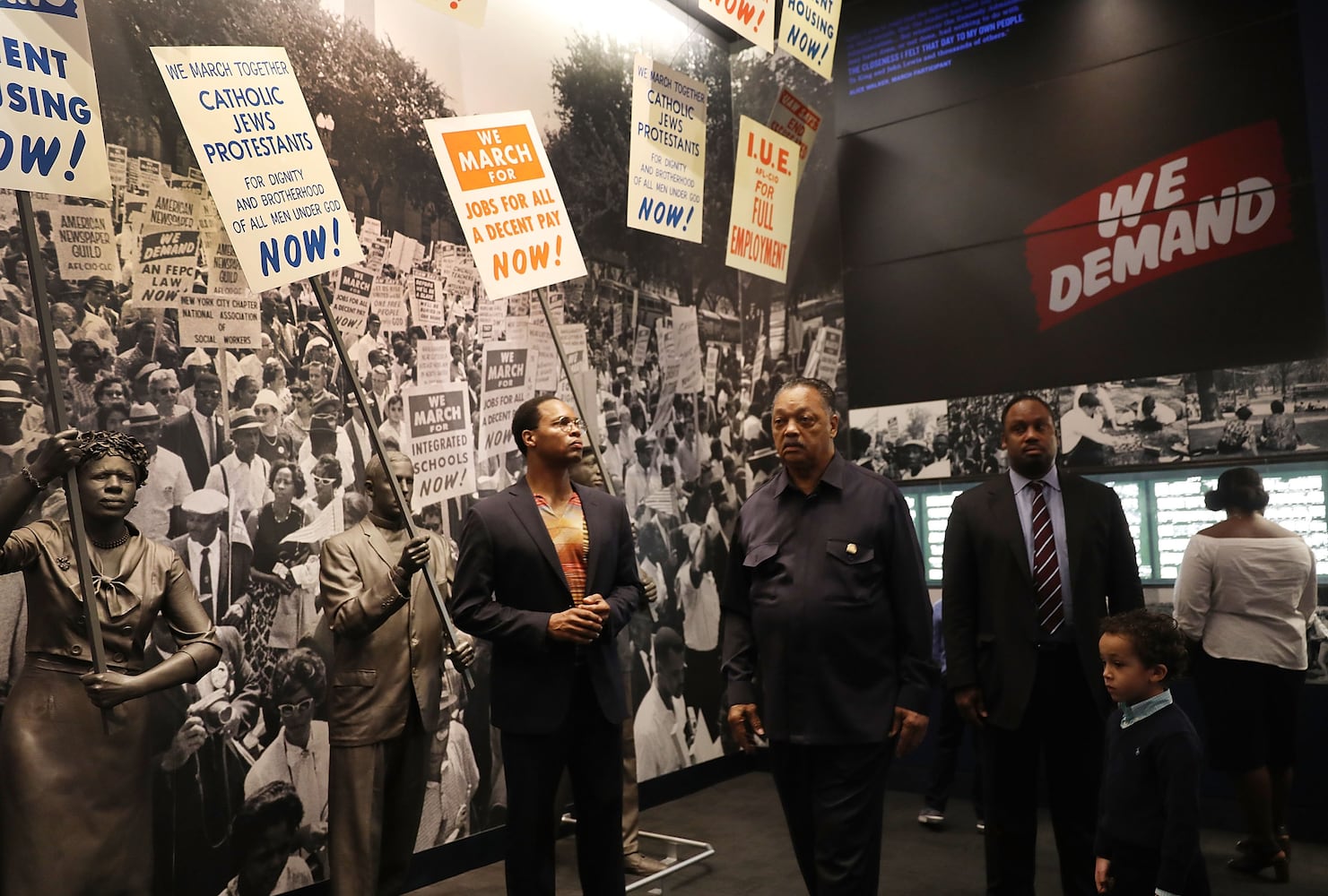 Photos: Jesse Jackson revisits hotel where Martin Luther King Jr. was killed