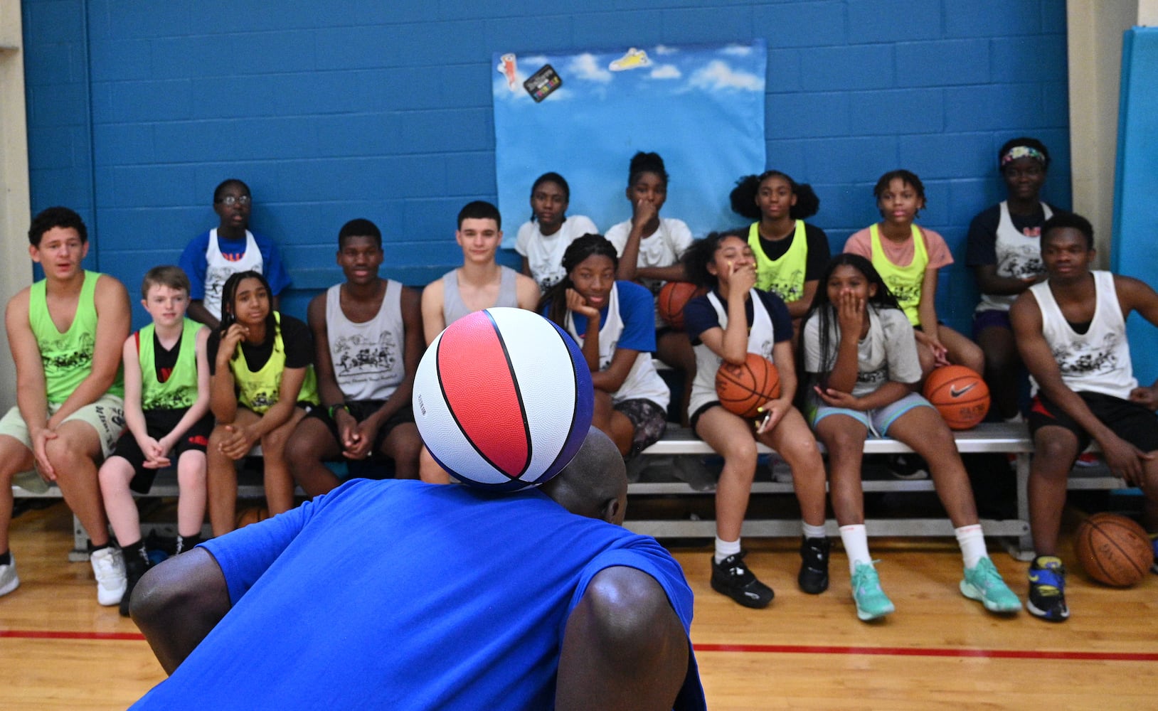 Mike Glenn Basketball Camp for the Deaf