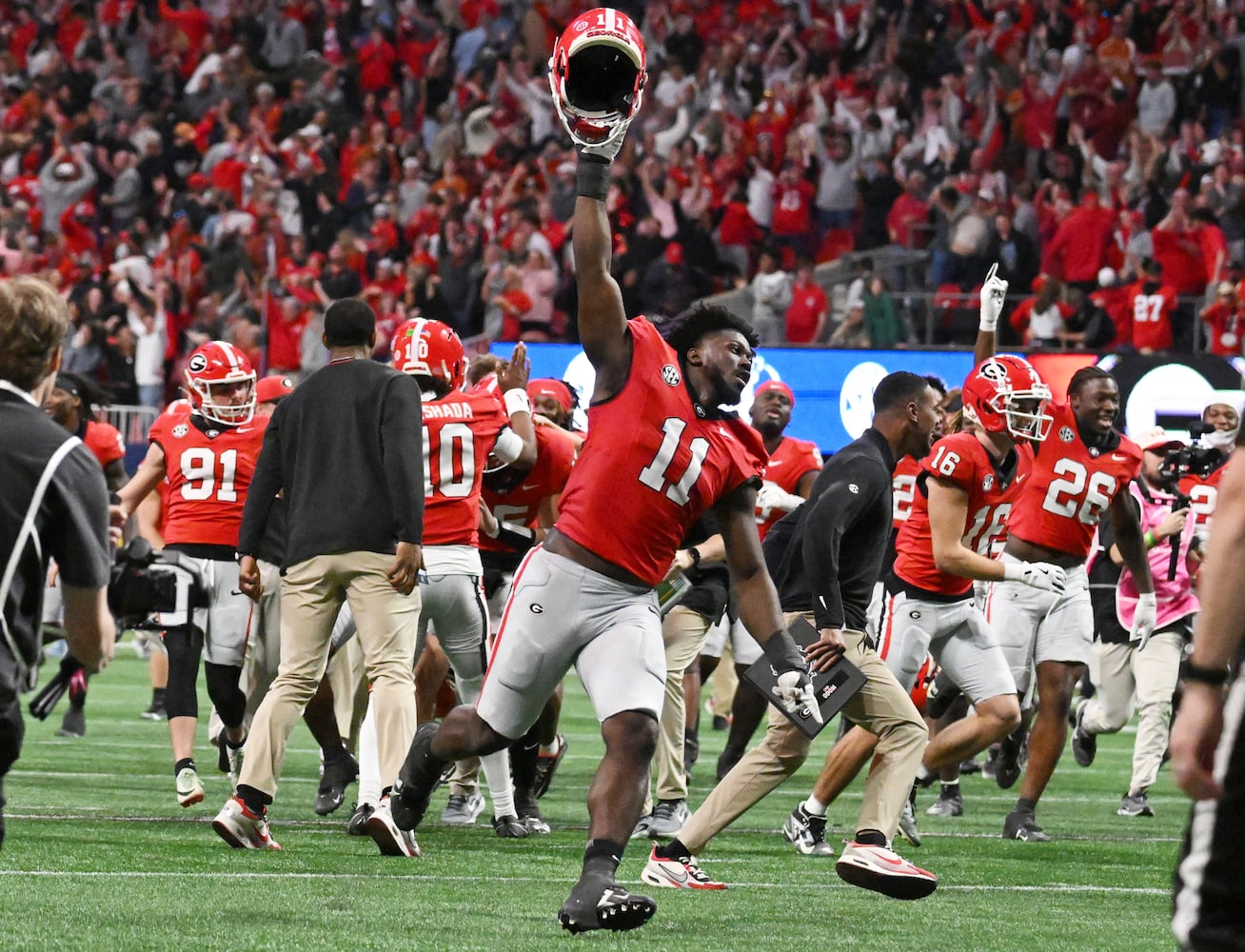 SEC Championship Georgia vs Texas