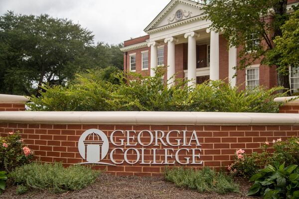 Georgia College and State University in Milledgeville has seen a significant rise recently in the number of students diagnosed with COVID-19. (ALYSSA POINTER / ALYSSA.POINTER@AJC.COM)