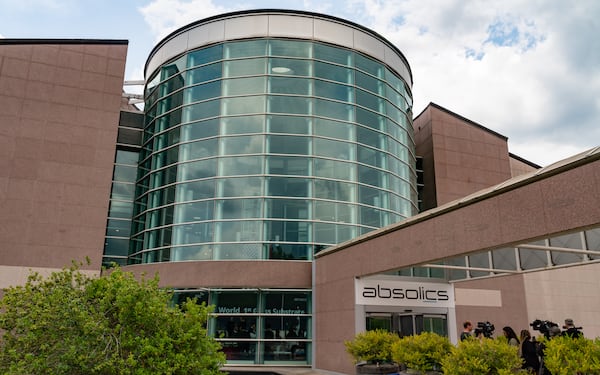 Absolics, a subsidiary of South Korean conglomerate SK Group, received $75 million in May to help build its 120,000-square-foot facility near SKC Drive and I-20 in Covington. (Ben Hendren for the AJC 2024)