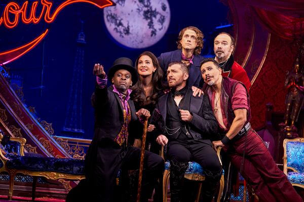 The cast of Moulin Rouge.