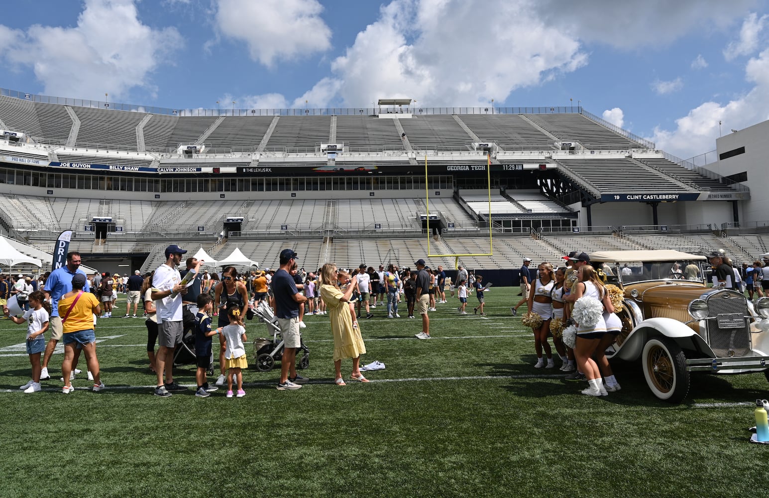 Georgia Tech football’s annual Fan Day