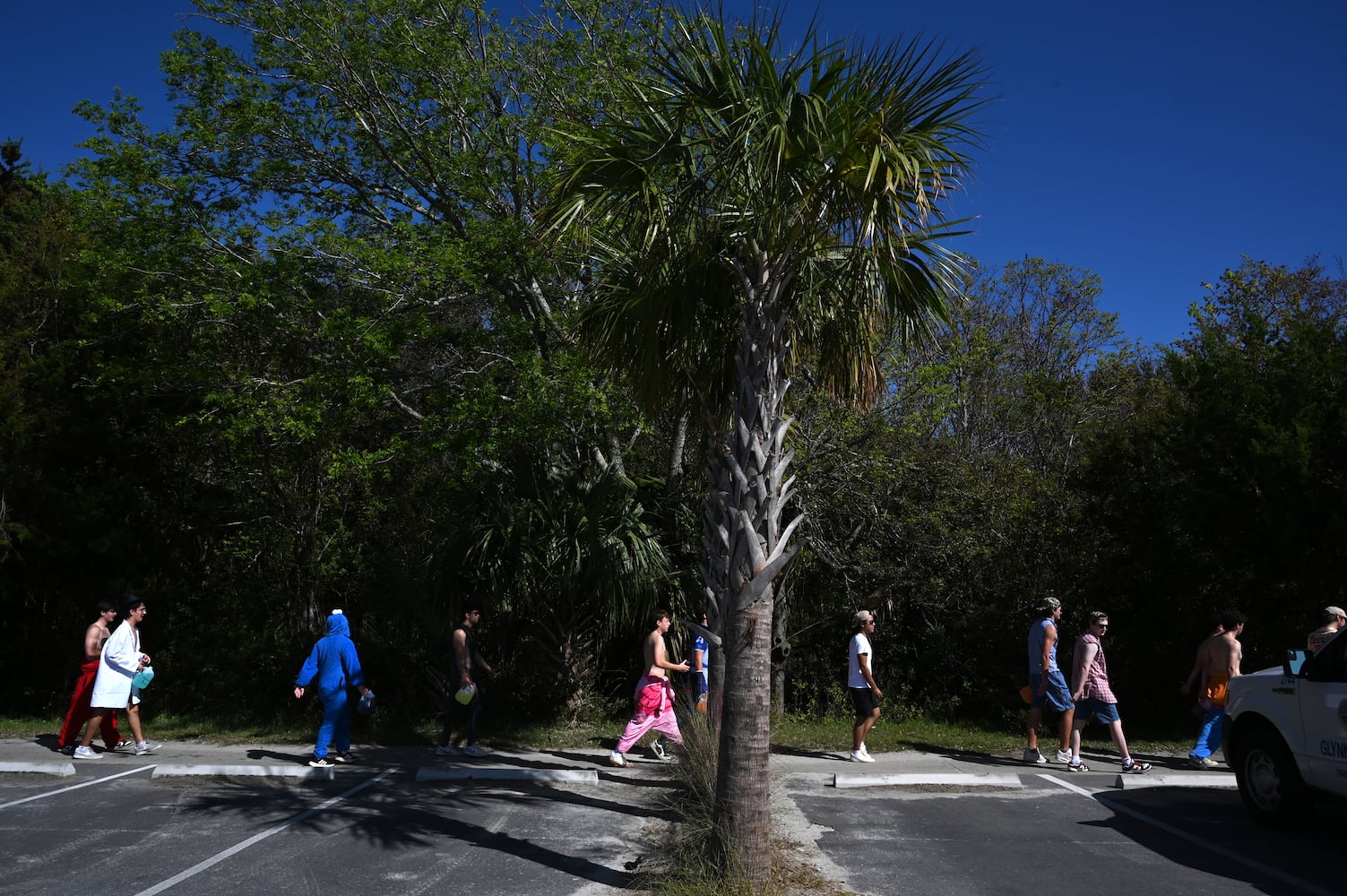 Frat Beach ahead of Georgia Florida game