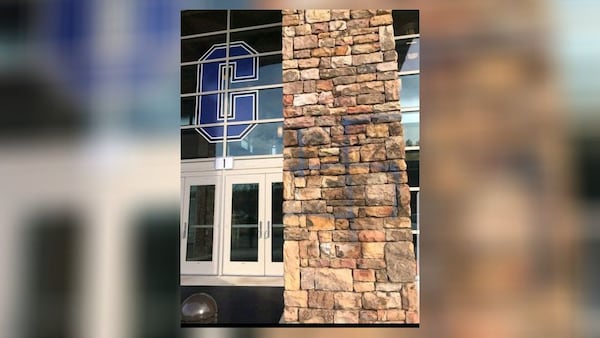 Swastikas were among other graffiti found spray painted at Centennial High School in 2019.