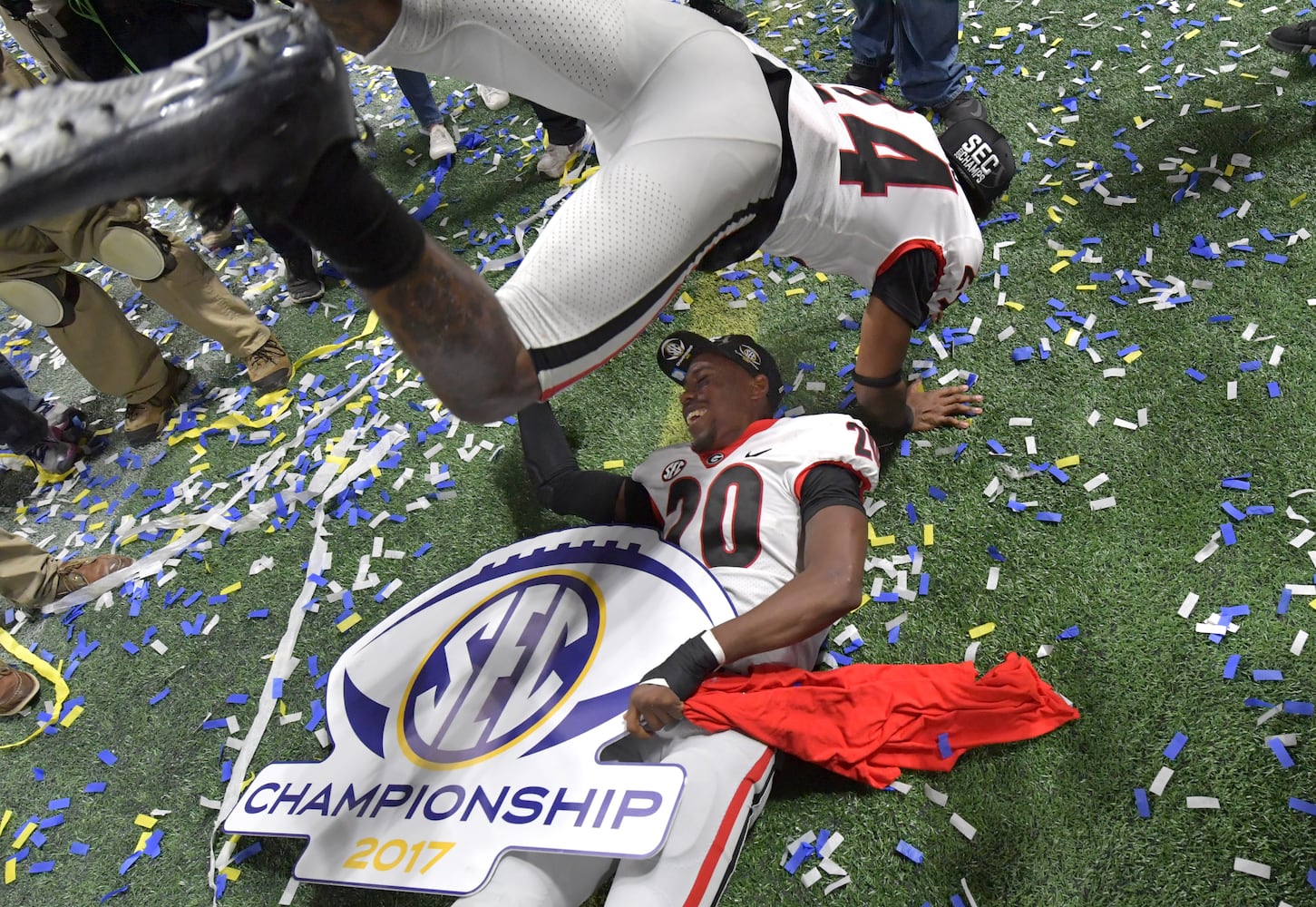 Photos: Bulldogs celebrate SEC title