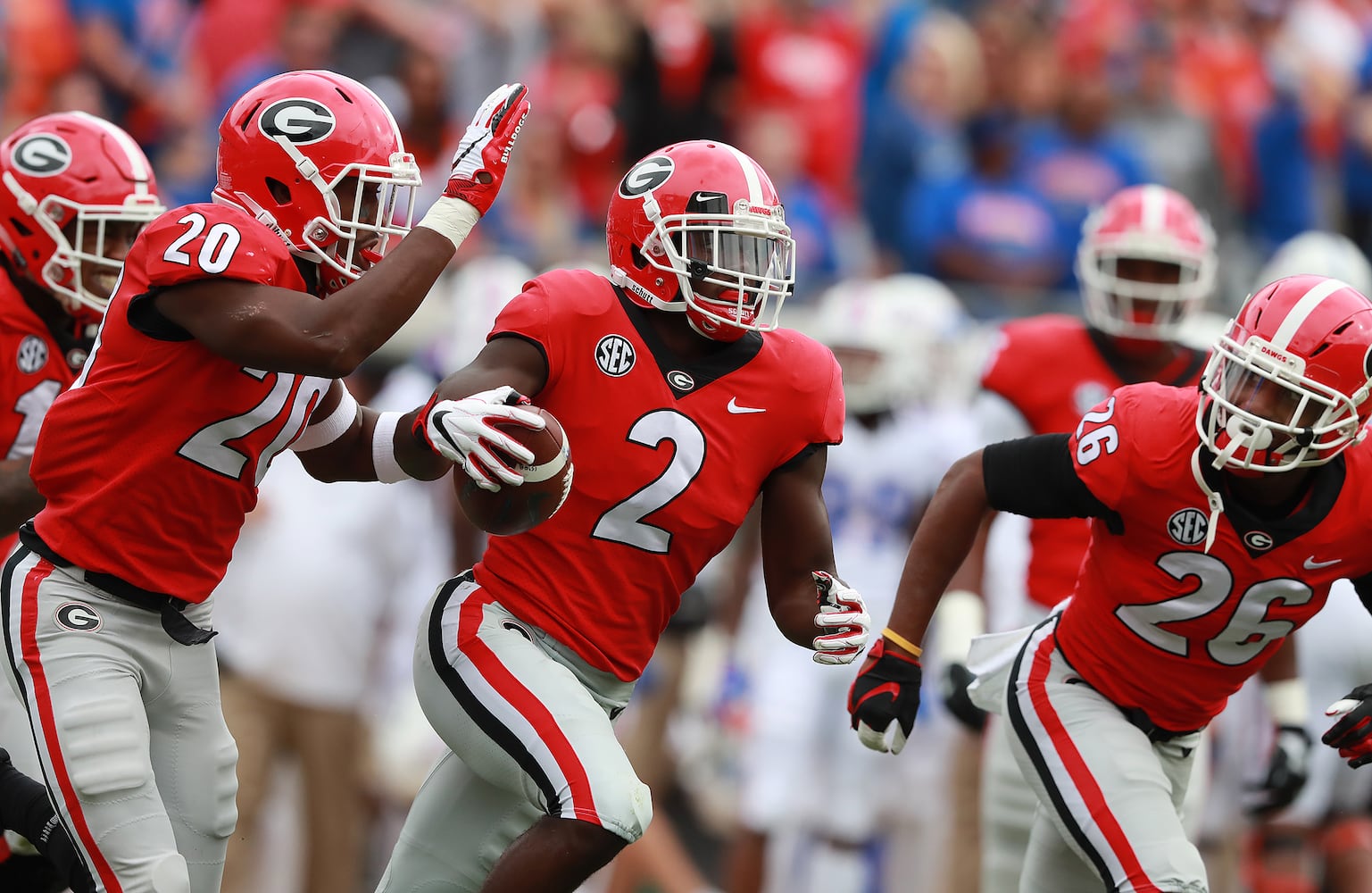 Photos: Bulldogs outlast the Gators in Jacksonville