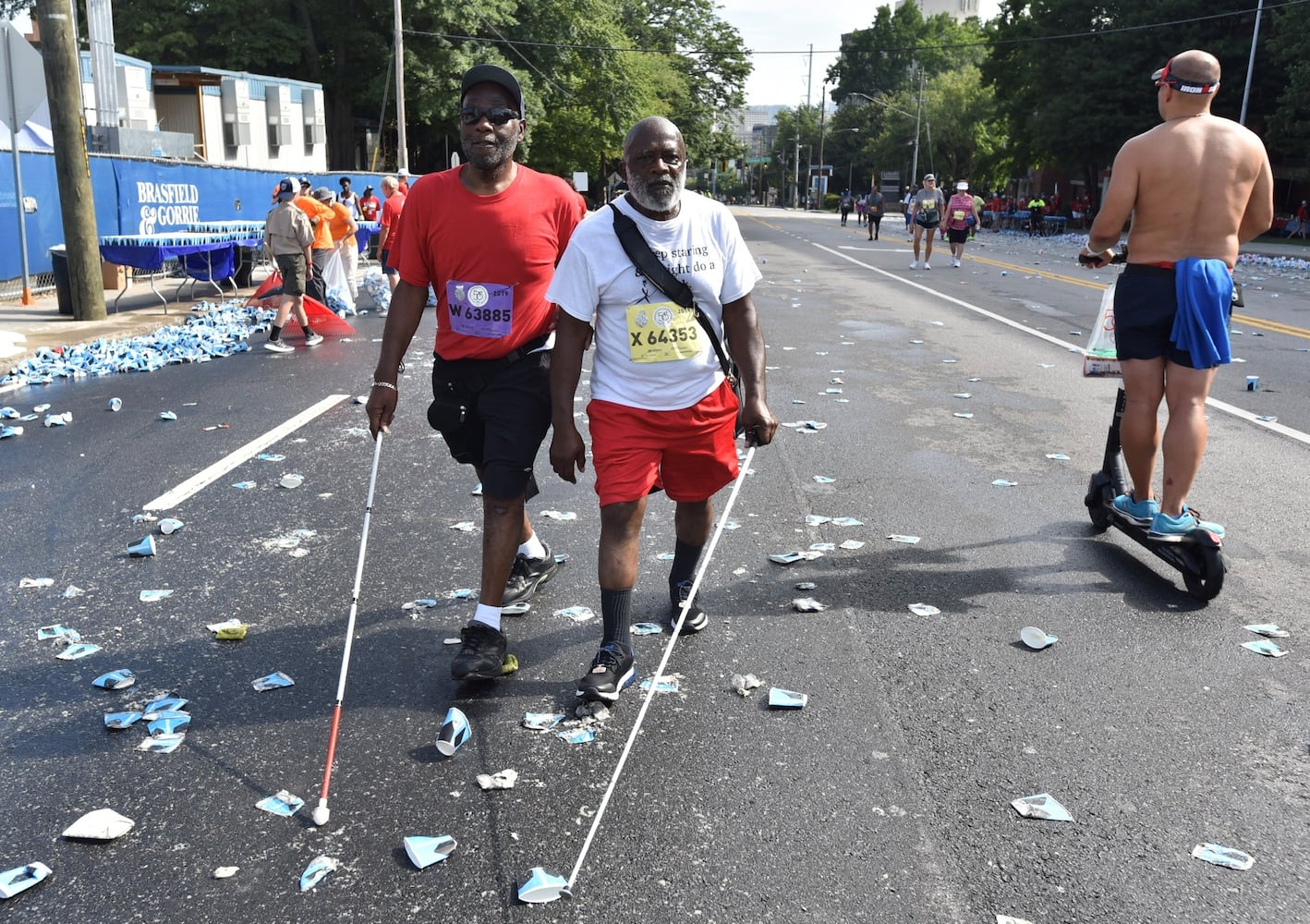 PHOTOS: Scenes at 2019 AJC Peachtree Road Race