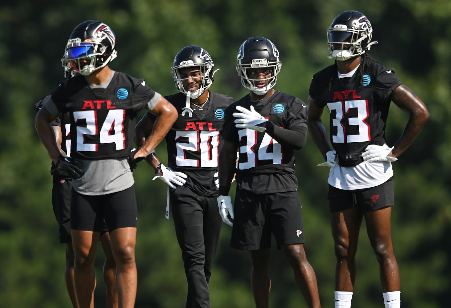 Frist day of Falcons training camp