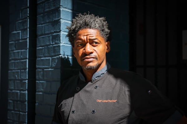 Lamar Carter poses for a portrait in Atlanta on Wednesday, October 5, 2022.   (Arvin Temkar / arvin.temkar@ajc.com)